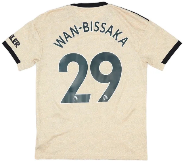 adidas 2019-20 Manchester United Away Shirt Wan-Bissaka #29 - 9/10 - (M)