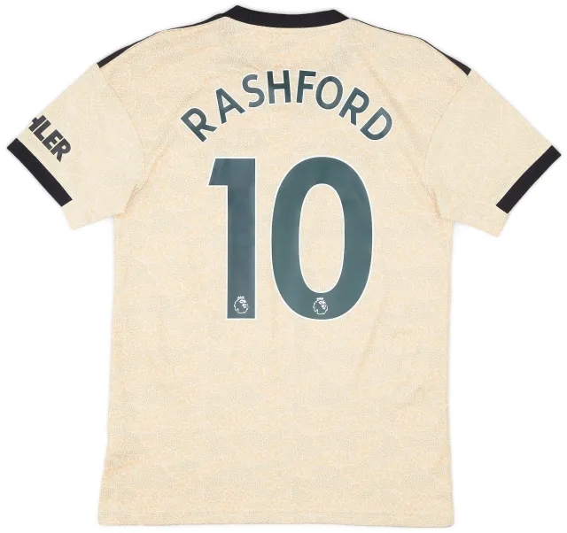 adidas 2019-20 Manchester United Away Shirt Rashford #10 - 9/10 - (S)