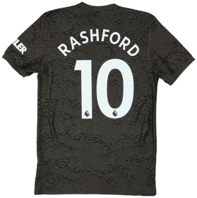 adidas 2020-21 Manchester United Away Shirt Rashford #10 - 10/10 - (S)