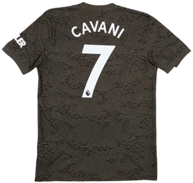 adidas 2020-21 Manchester United Away Shirt Cavani #7 - 6/10 - (M)