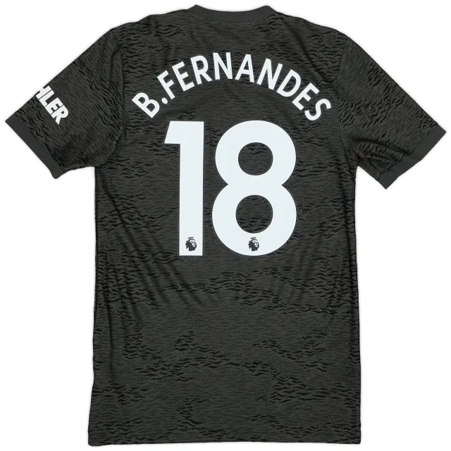 adidas 2020-21 Manchester United Away Shirt B.Fernandes #18 - 9/10 - (S)