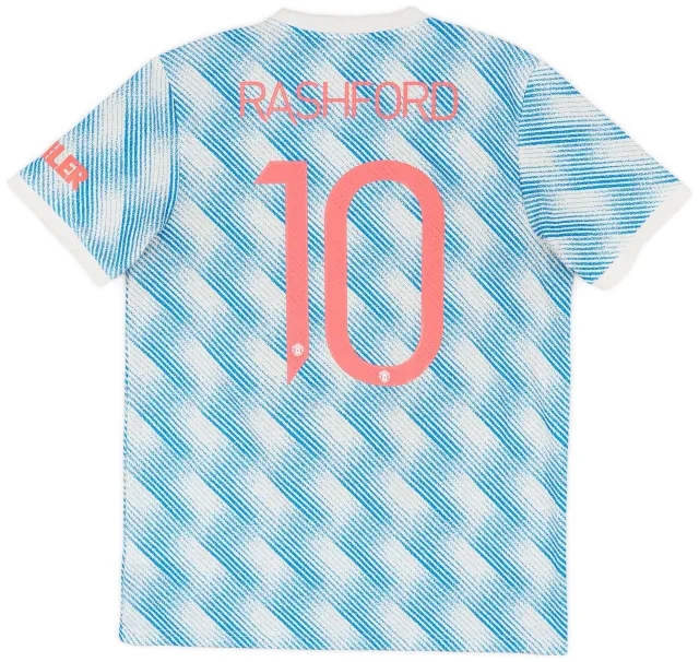 adidas 2021-22 Manchester United Away Shirt Rashford #10 - 8/10 - (L)