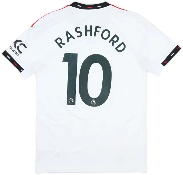 adidas 2022-23 Manchester United Away Shirt Rashford #10 - 6/10 - (S)