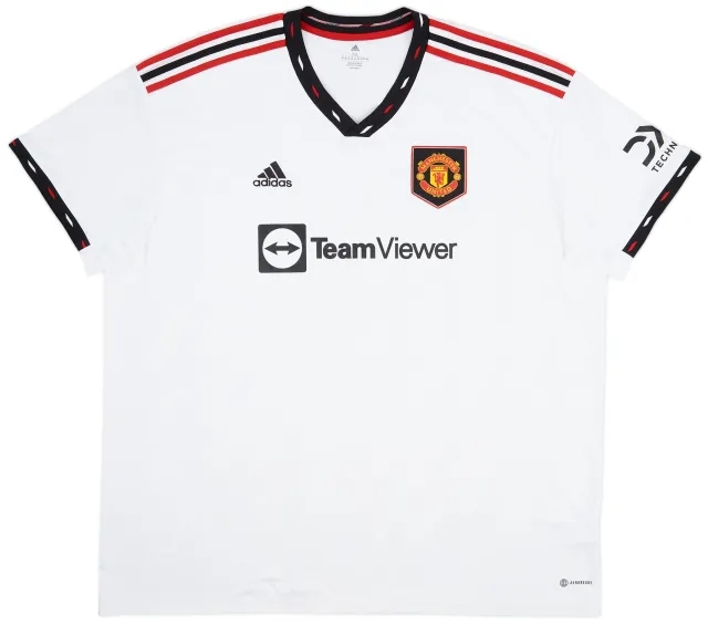 adidas 2022-23 Manchester United Away Shirt - 8/10 - (3XL)