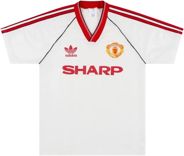 adidas 1988-90 Manchester United Away Shirt - 5/10 - (S)