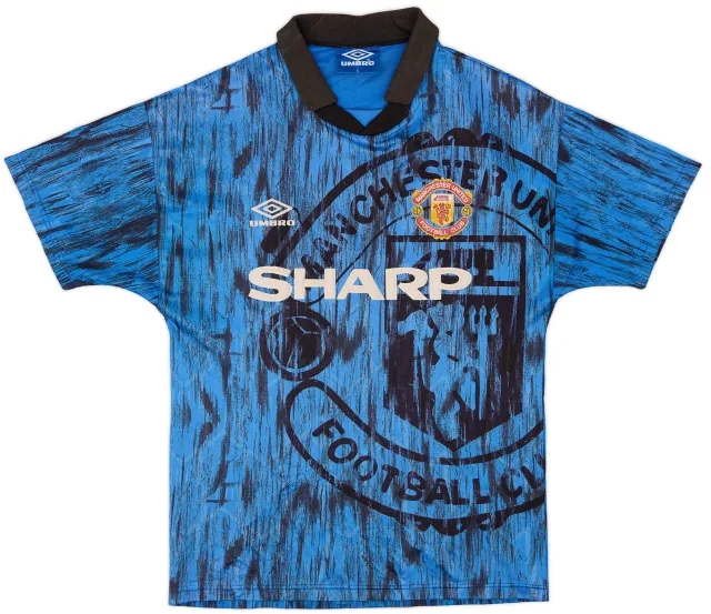 Umbro 1992-93 Manchester United Away Shirt - 7/10 - (S)