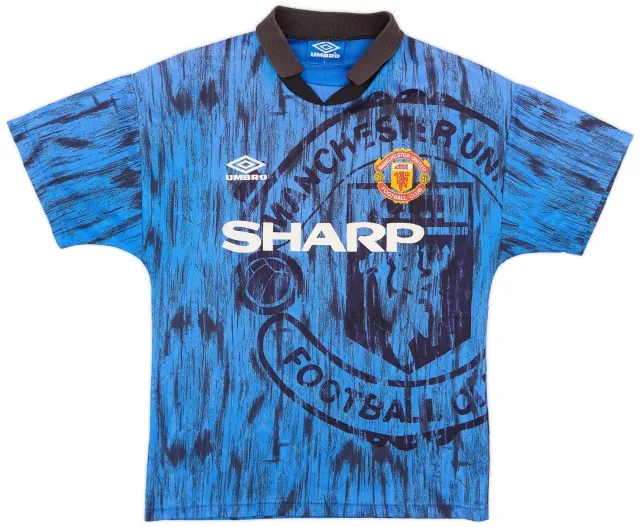 Umbro 1992-93 Manchester United Away Shirt - 9/10 - (S)