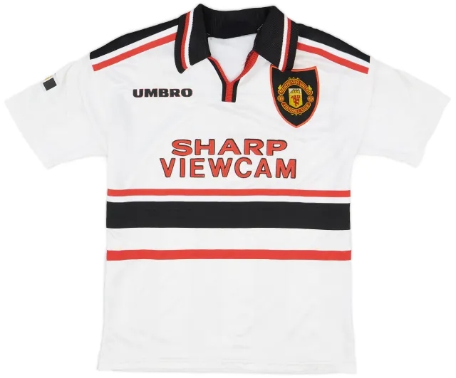 Umbro 1997-99 Manchester United Away Shirt - 6/10 - (Y)