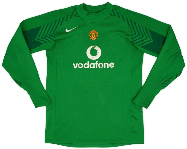 Nike 2005-06 Manchester United GK Shirt - 6/10 - (XL.Boys)