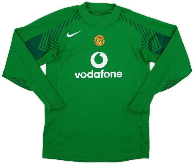 Nike 2005-06 Manchester United GK Shirt - 8/10 - (L.Boys)