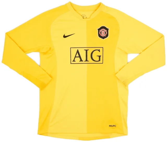 Nike 2006-07 Manchester United GK Shirt - 6/10 - (XL.Boys)