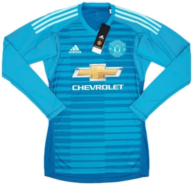 adidas 2018-19 Manchester United Home GK Shirt (XS)
