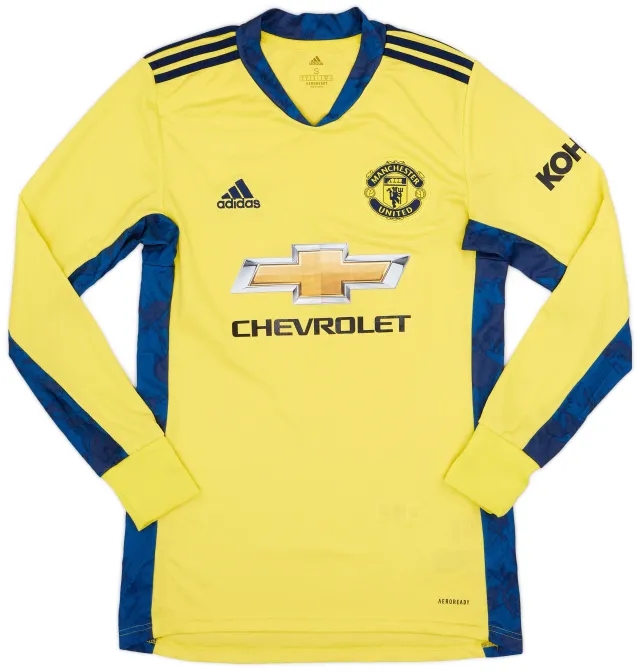 adidas 2020-21 Manchester United GK Away Shirt - 8/10 - (S)