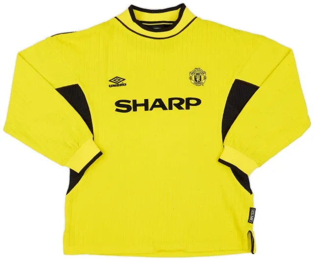 Umbro 1999-00 Manchester United GK Shirt - 8/10 - (L.Boys)
