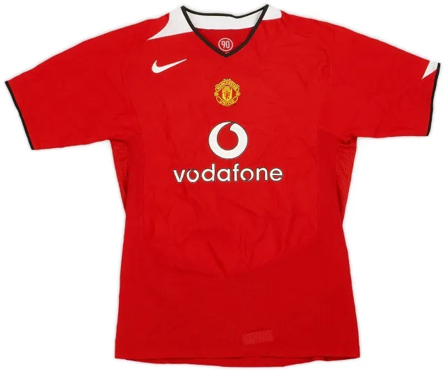Nike 2004-06 Manchester United Home Shirt #11 - 7/10 - (XL.Boys)