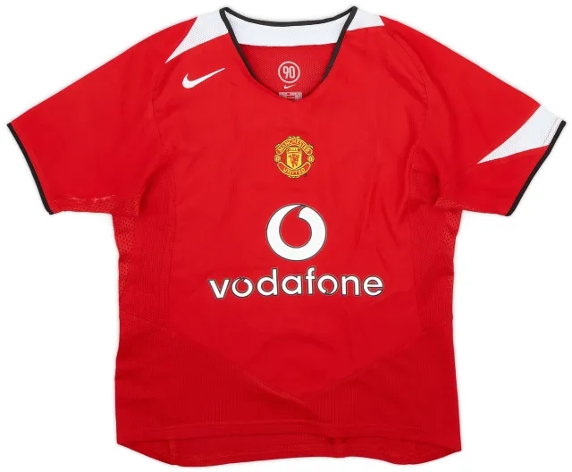 Nike 2004-06 Manchester United Home Shirt - 8/10 - (Women's XS)