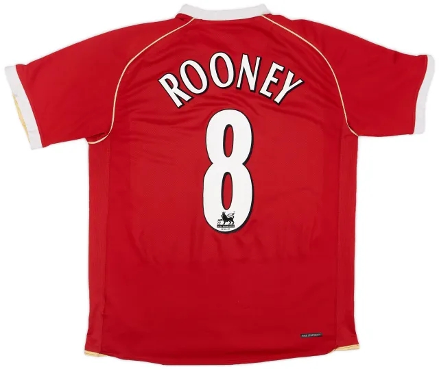 Nike 2006-07 Manchester United Home Shirt Solskjaer #20 - 8/10 - (M)
