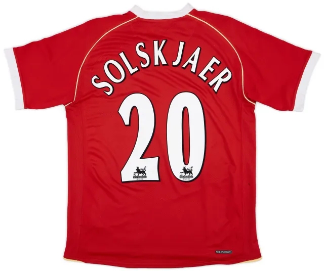 Nike 2006-07 Manchester United Home Shirt - 5/10 - (L.Boys)