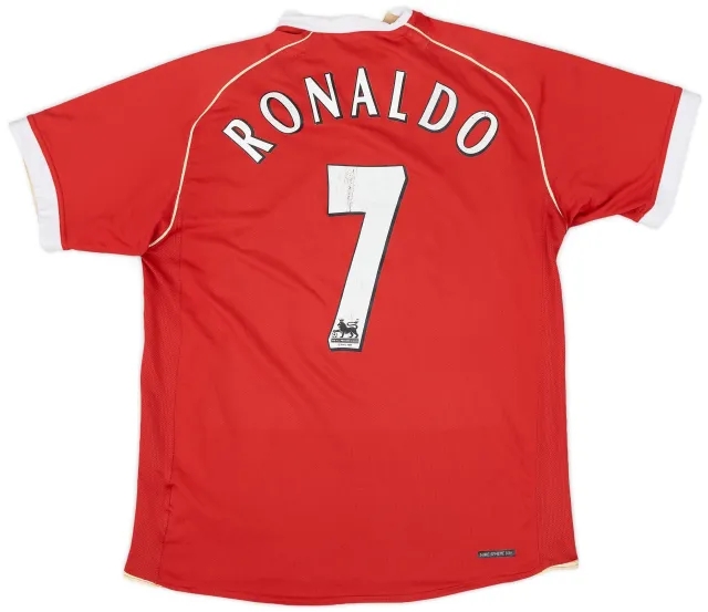Nike 2006-07 Manchester United Home Shirt Solskjaer #20 - 8/10 - (XXL)