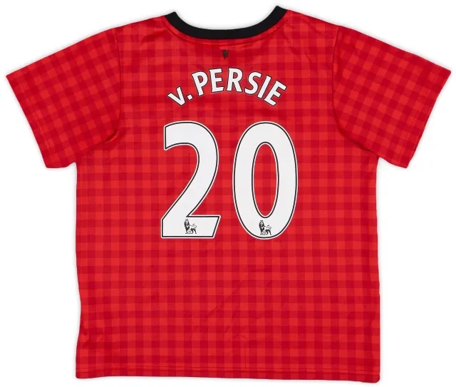 Nike 2012-13 Manchester United Home Shirt v. Persie #20 - 6/10 - (7-8 Years)