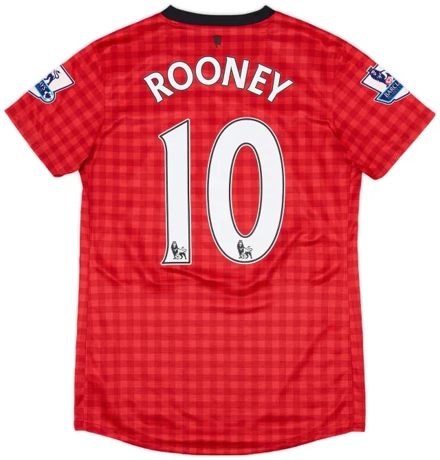 Nike 2012-13 Manchester United Home Shirt Rooney #10 - 5/10 - (Women's S)