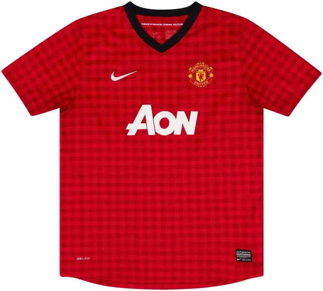 Nike 2012-13 Manchester United Home Shirt - 8/10 - (XL.Boys)