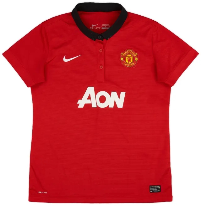 Nike 2013-14 Manchester United Home Shirt - 8/10 - (Women's M)