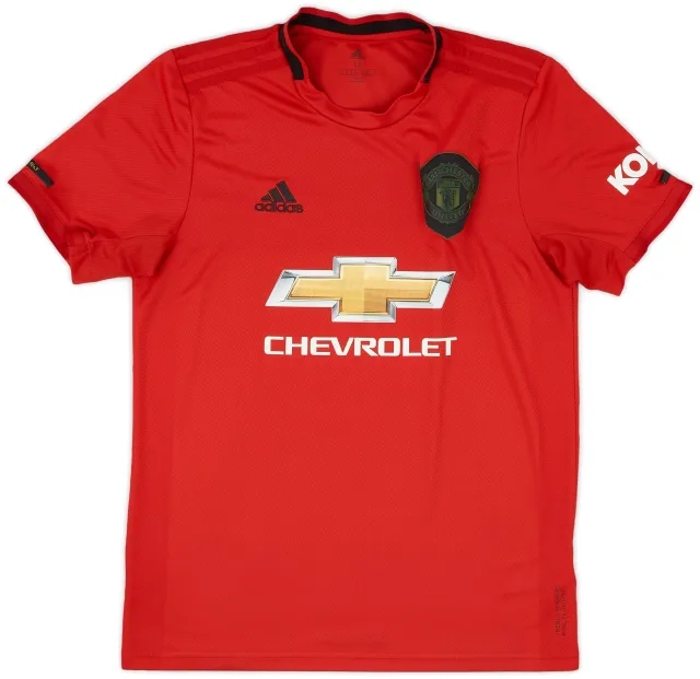 adidas 2019-20 Manchester United Home Shirt - 6/10 - (M)