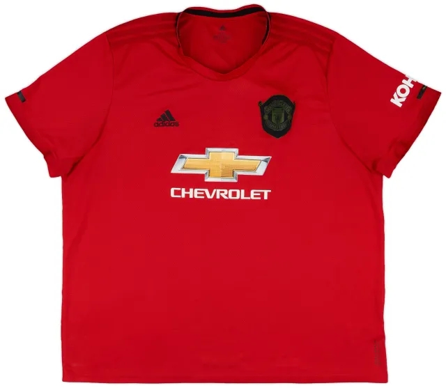 adidas 2019-20 Manchester United Home Shirt - 7/10 - (3XL)