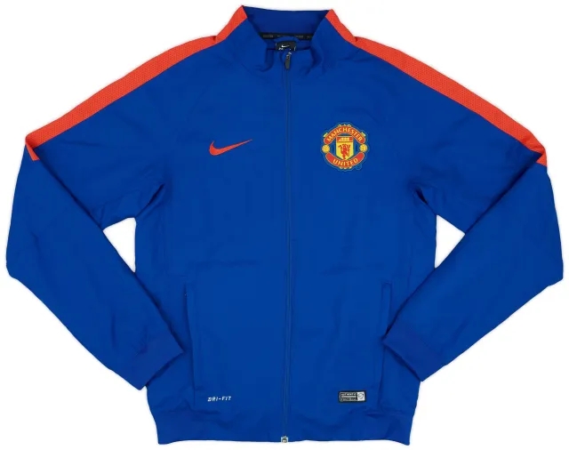 2014-15 Manchester United Nike Track Jacket - 9/10 - (S)