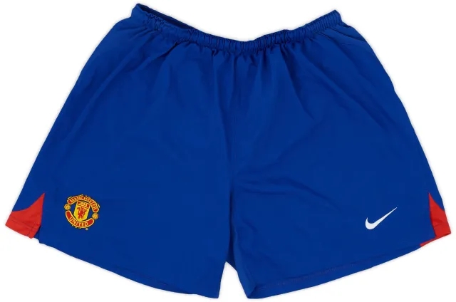 Nike 2005-06 Manchester United Away Shorts - Very Good 6/10 - (XL)