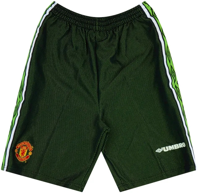 Umbro 1998-99 Manchester United GK Shorts - 9/10 - (S)