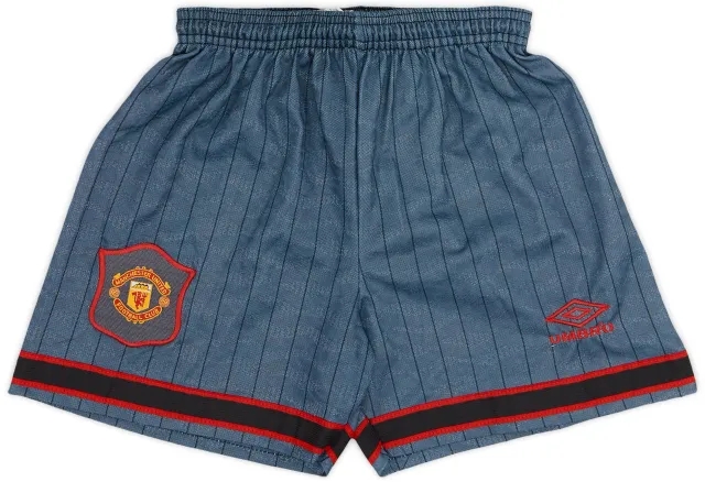 Umbro 1995-96 Manchester United Away Shorts - 8/10 - (XL.Boys)