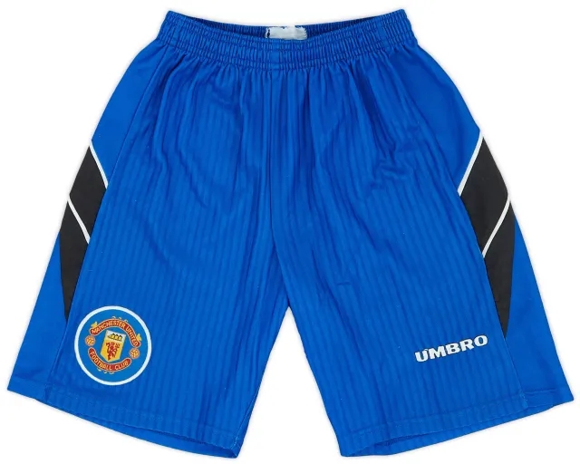Umbro 1996-98 Manchester United Third Shorts - 9/10 - (M.Boys)