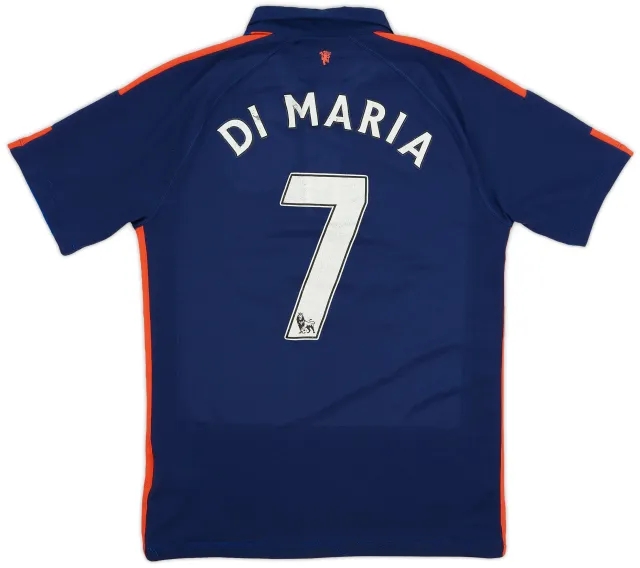Nike 2014-15 Manchester United Third Shirt Di Maria #7 - 5/10 - (S)