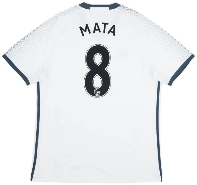 adidas 2016-17 Manchester United Third Shirt Mata #8 - 8/10 - (L)