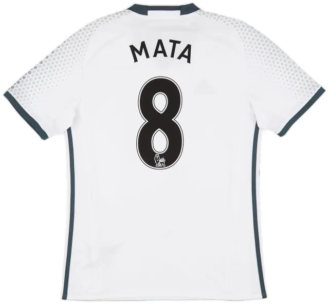 adidas 2016-17 Manchester United Third Shirt Mata #8 (S)