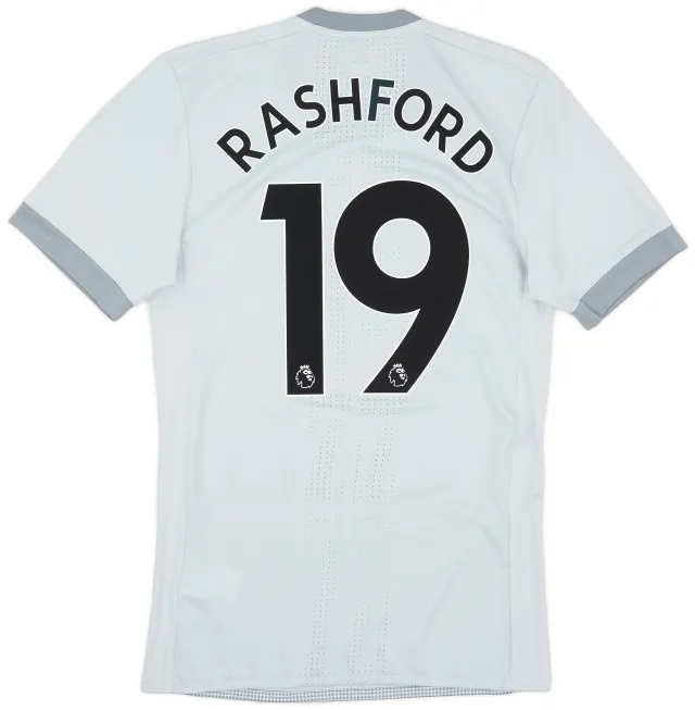 adidas 2017-18 Manchester United Authentic Third Shirt Rashford #19 - 8/10 - (S)