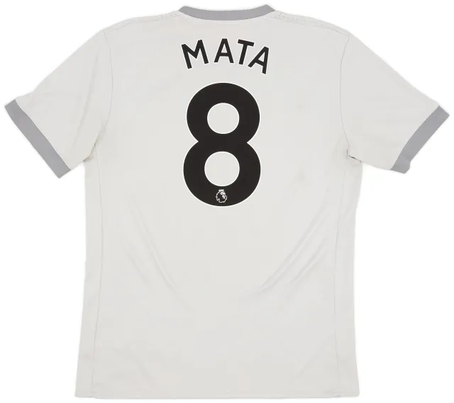 adidas 2017-18 Manchester United Third Shirt Mata #8 - 8/10 - (M)