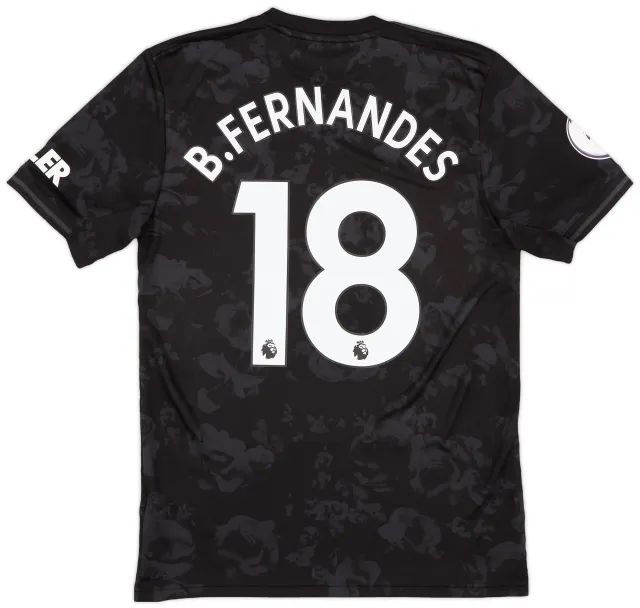 adidas 2019-20 Manchester United Third Shirt B.Fernandes #18 - 8/10 - (S)