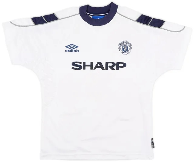 Umbro 1999-00 Manchester United Third Shirt - 7/10 - (L.Boys)