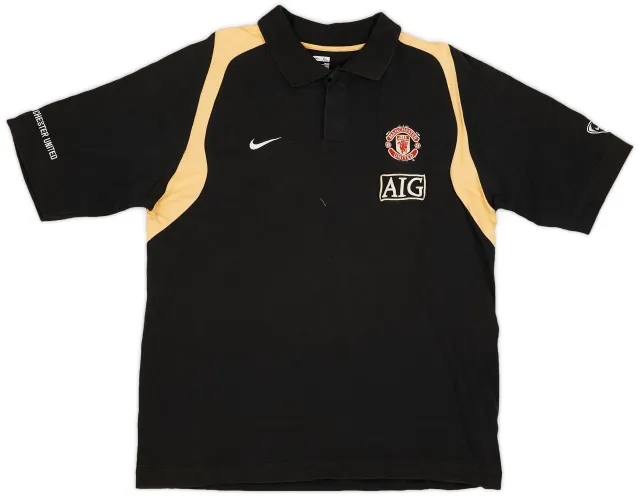 2008-09 Manchester United Nike Track Pants/Bottoms - 7/10 - (M)