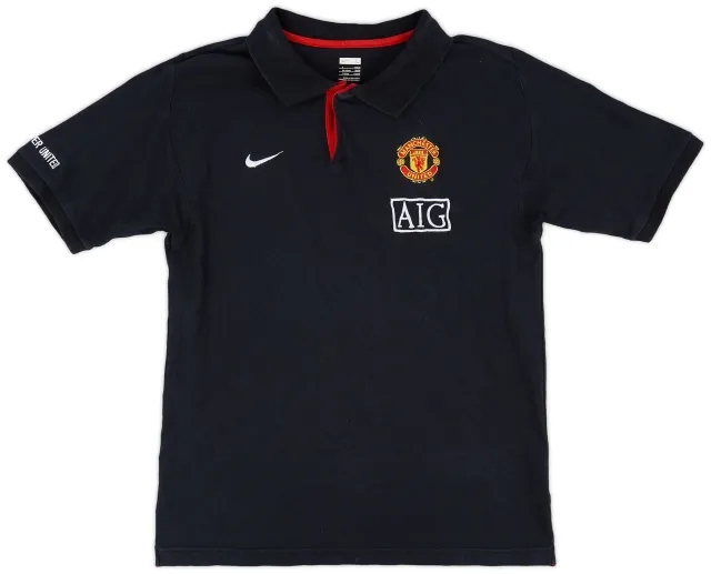 2008-09 Manchester United Nike Training Shirt - 7/10 - (L)