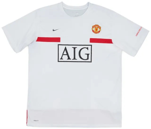 2009-10 Manchester United Nike Training Shirt - 6/10 - (XL)