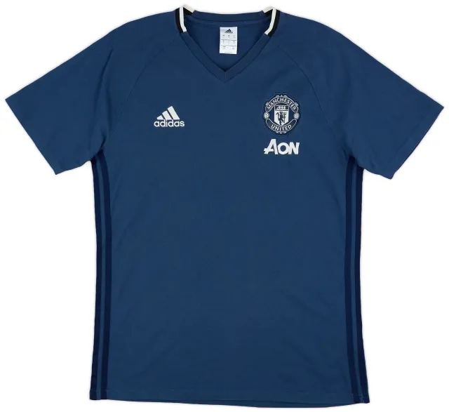 2016-17 Manchester United adidas Training Shirt - 9/10 - (L)