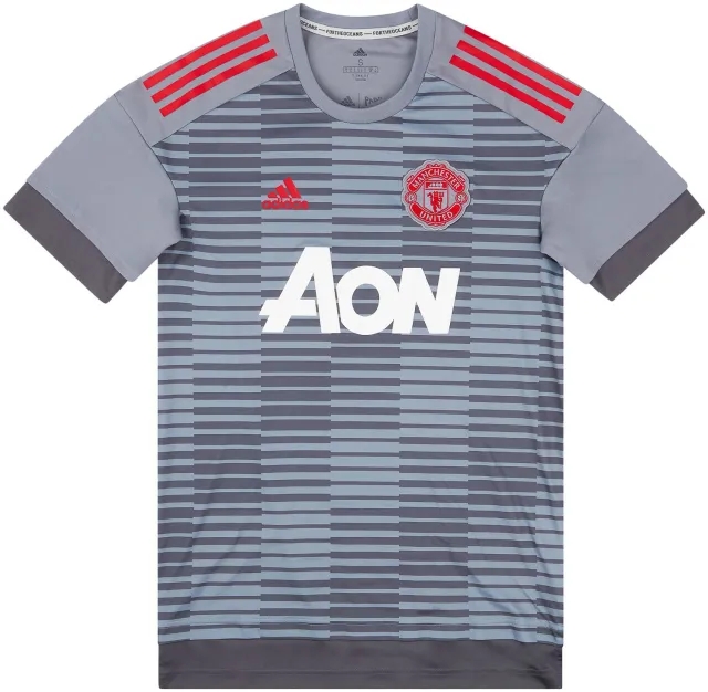 2018-19 Manchester United adidas Pre-Match Training Shirt - 7/10 - (S)