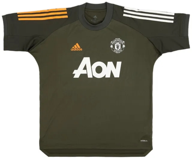 2019-20 Manchester United adidas Training Shirt - 8/10 - (M)