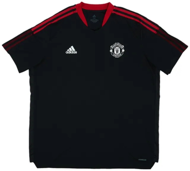2021-22 Manchester United adidas Training Shirt - 9/10 - (XXL)