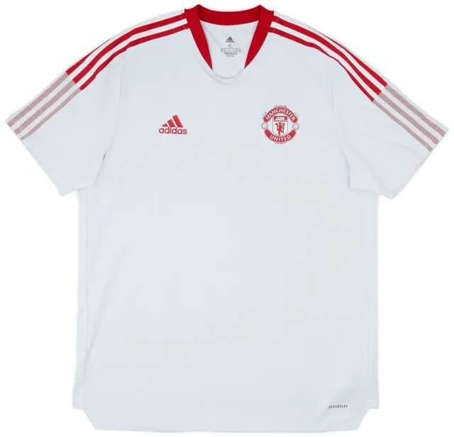 2021-22 Manchester United adidas Training Shirt - 8/10 - (XL)
