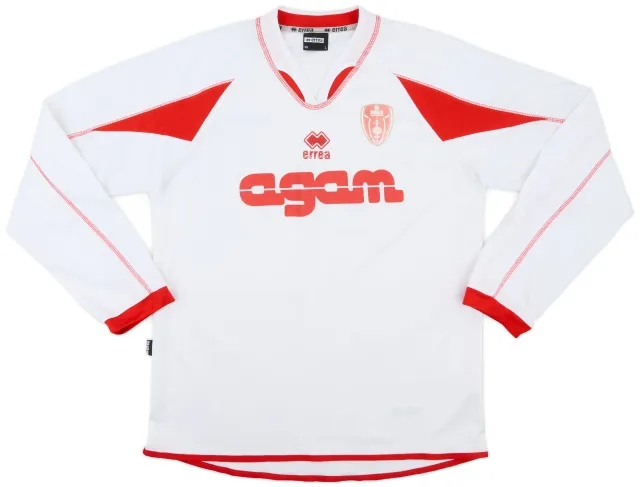 Errea 2005-06 AC Monza Away L/S Shirt - 7/10 - (L)